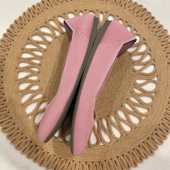Rothy's The Round Pink Begonia Flat Size 9.5 - Picture 5 of 12